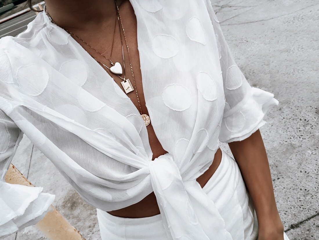 fashionlush, cool girl necklace trend, layered necklace styling