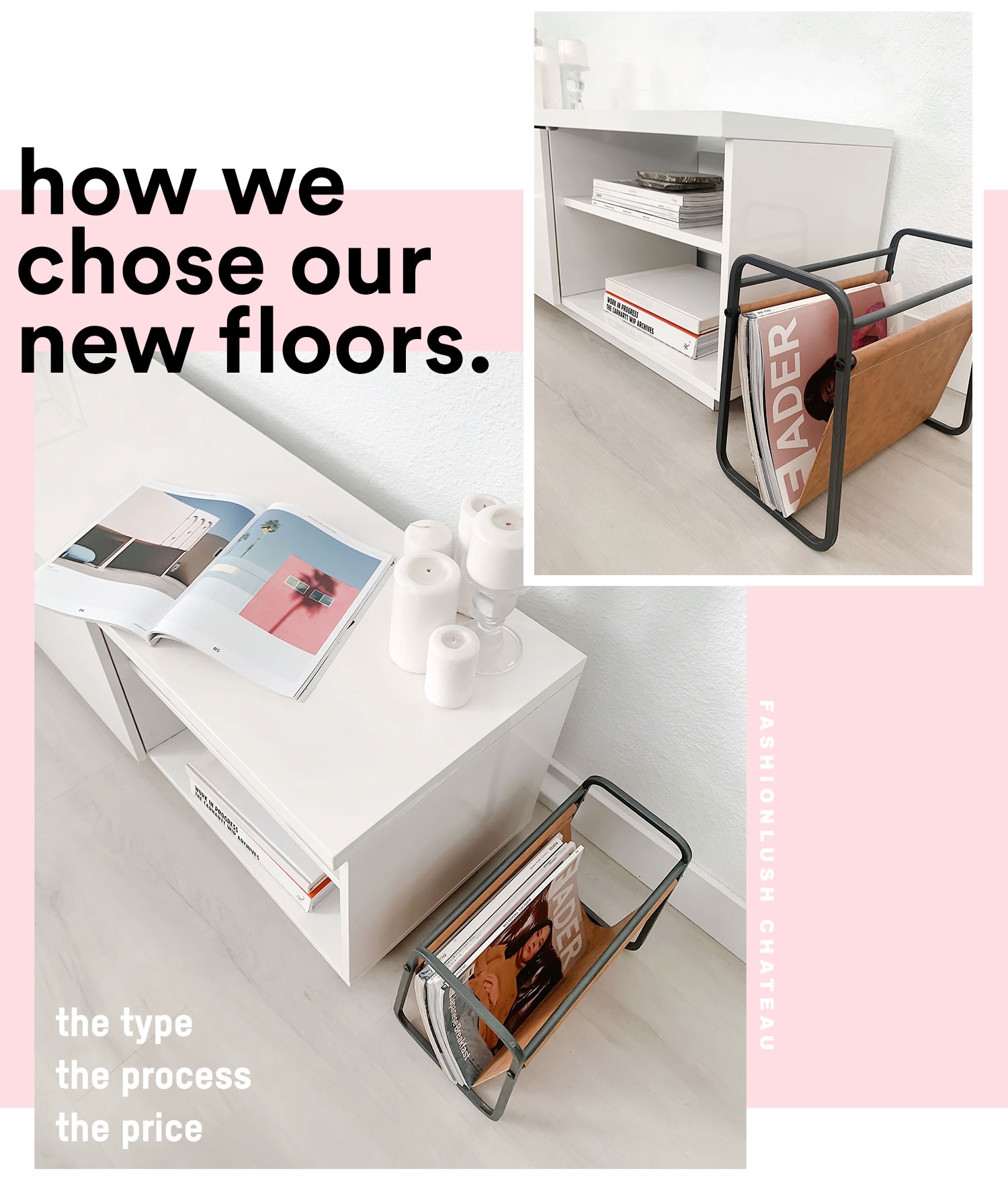 fashionlush, how we chose our floors, luxury vinyl plank